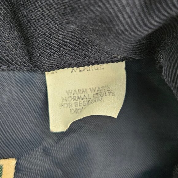 Vtg Levis Panatela Jacket Mens XL Black Leisure Suits 70s Blazer Coat Disco - Picture 6 of 7